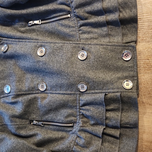 Express Double Breasted Wool Blend Jacket Size L - Picture 3 of 7